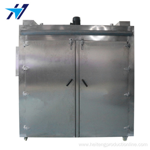 Front and rear door stainless steel oven